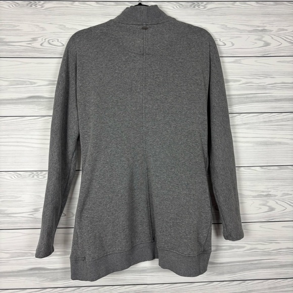 UGG Cozy Gray Slub Knit Cardigan Size Small - Picture 7 of 8